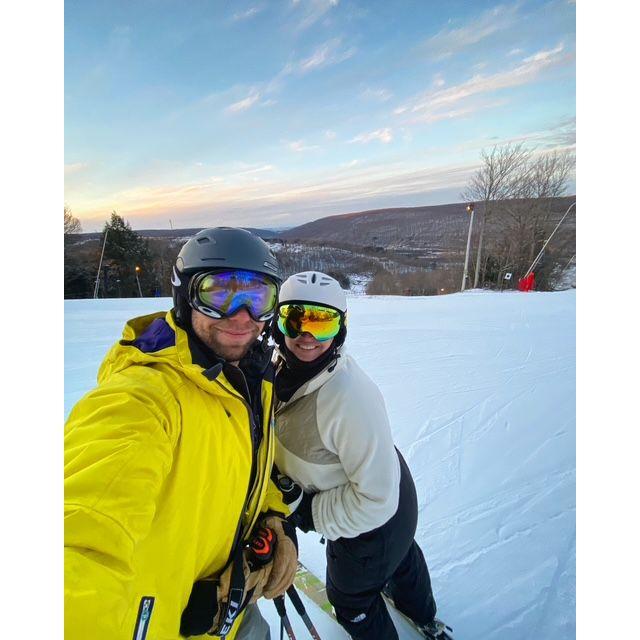 Our first ski date