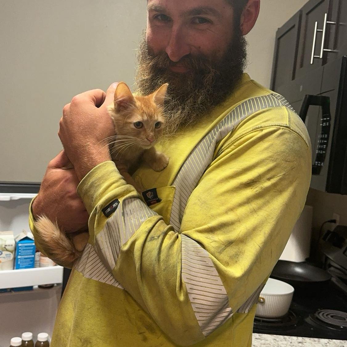 when she brought home Luna without telling him till he got home