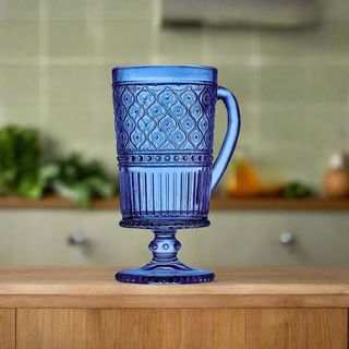 Claro Footed Coffee Mug, Set of 4