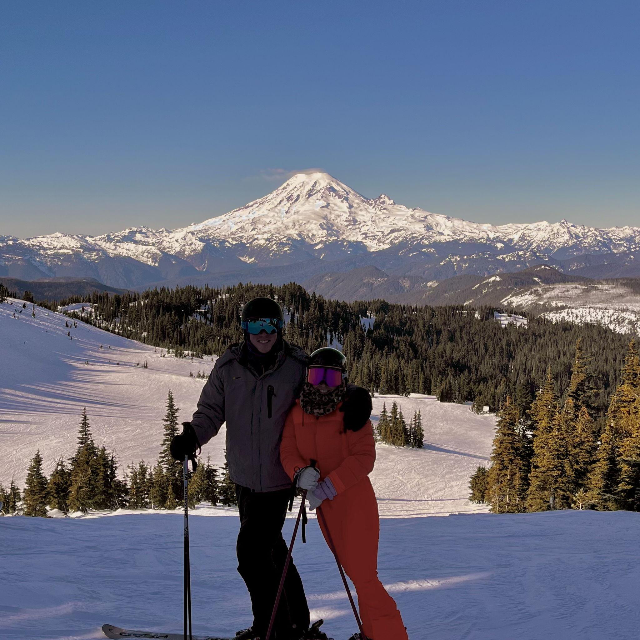 Ski buddies for life!