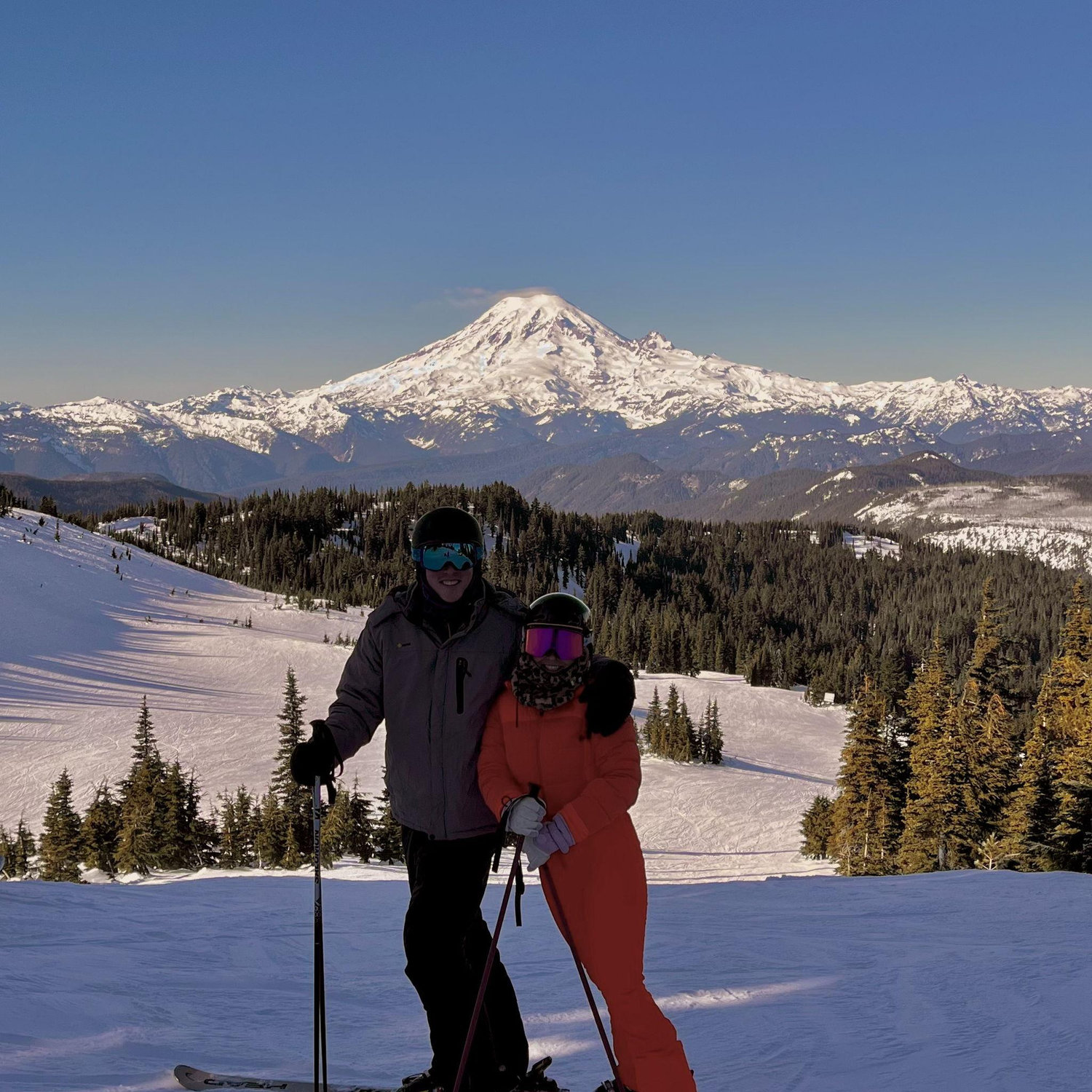 Ski buddies for life!