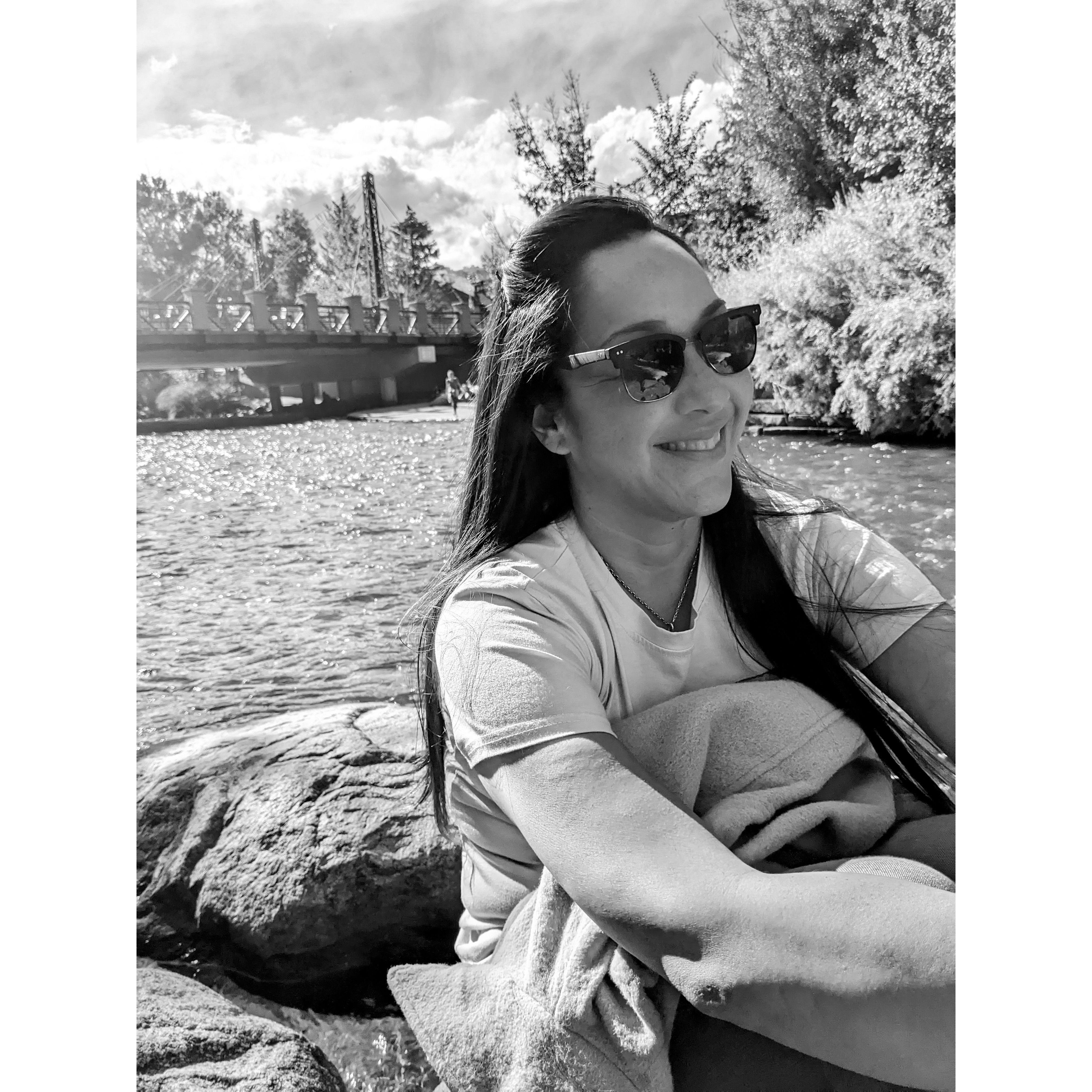 Since the day we met I have not been able to take my eyes off her. The most beautiful woman I have ever known.