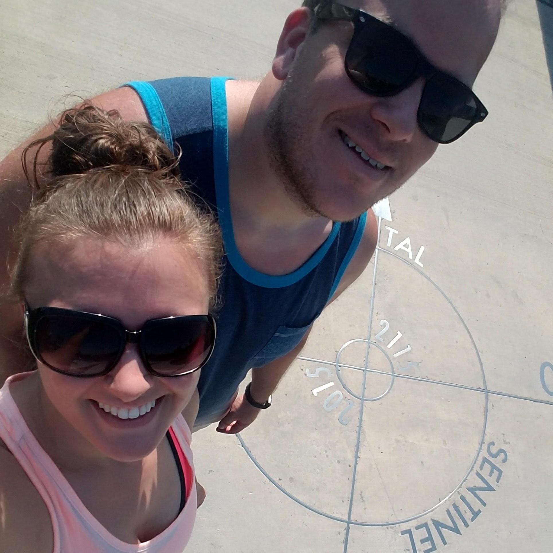 One of our many biking adventures