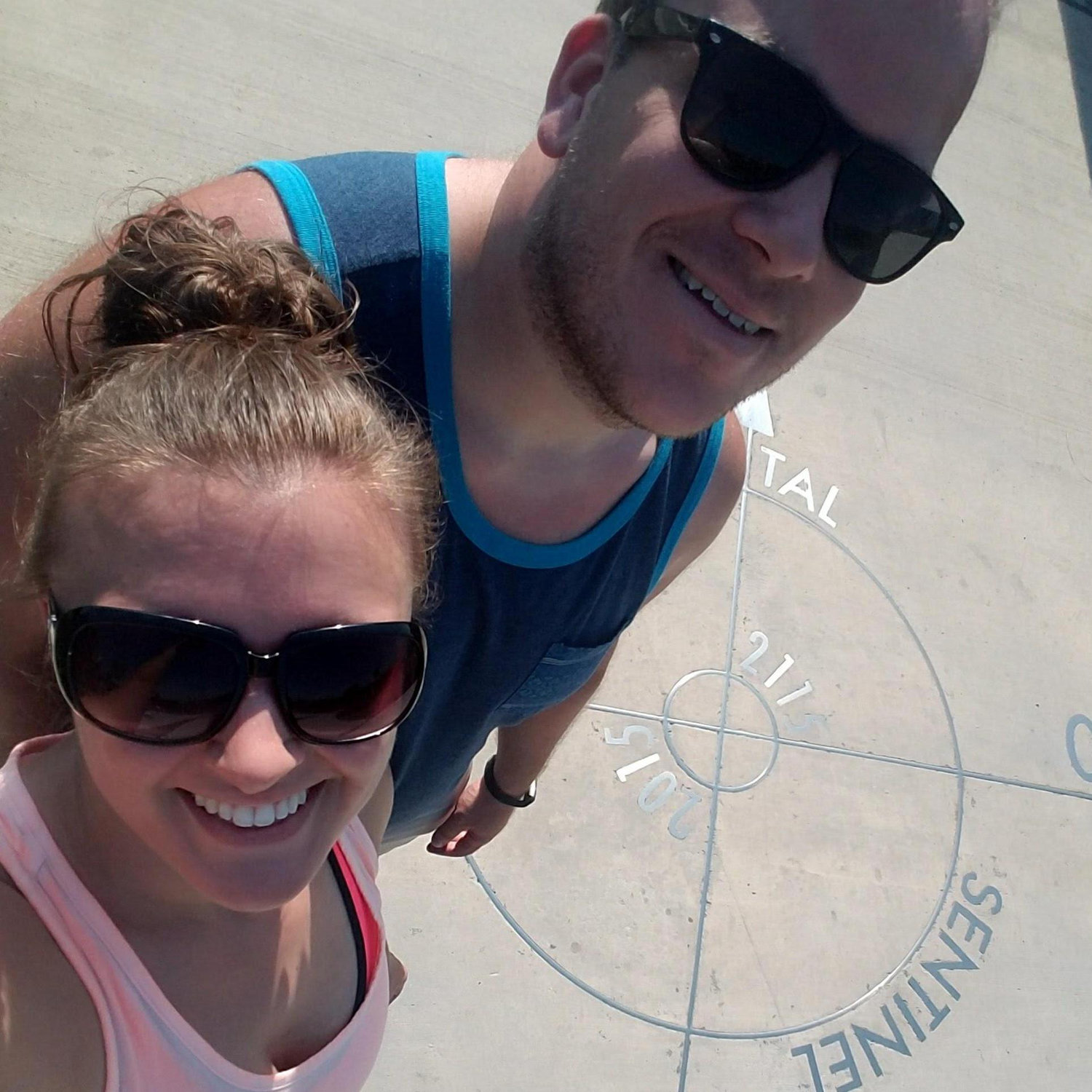 One of our many biking adventures