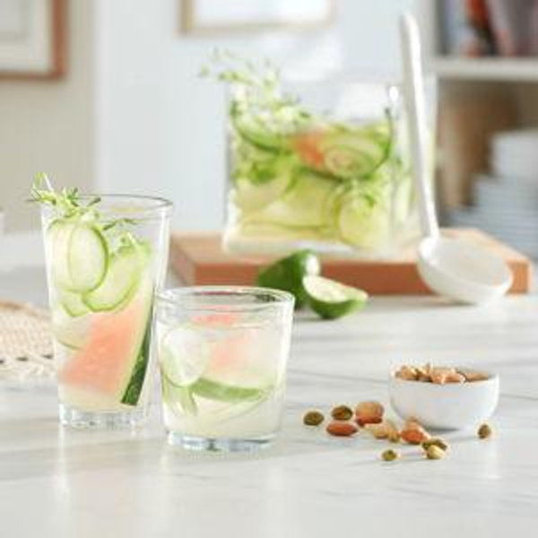 Libbey Preston Drinkware Glass Set, 16-piece