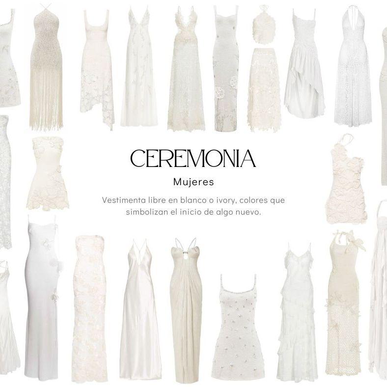 Dress code para la Ceremonia
