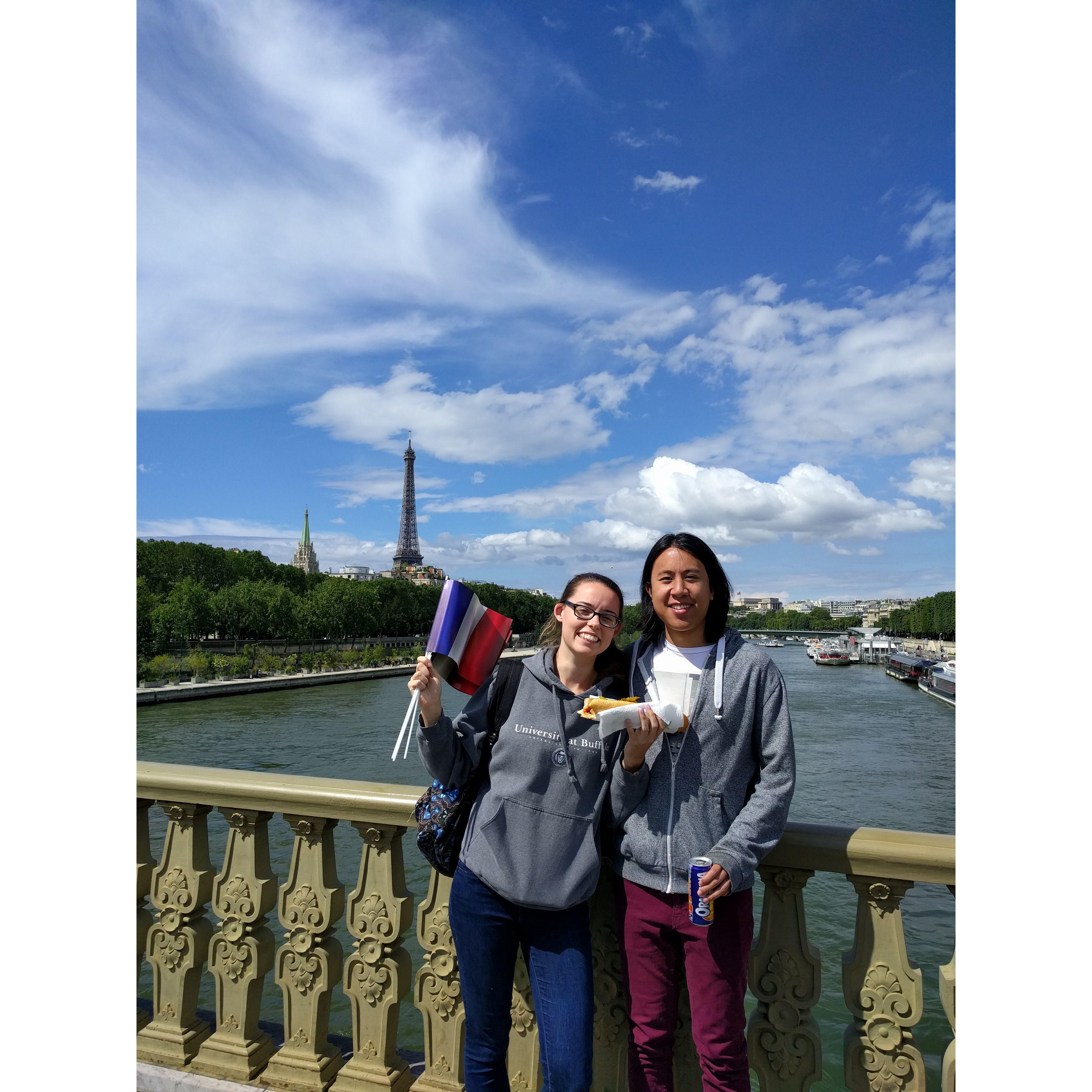 We spent the summer of 2016 in Paris together traveling through Europe