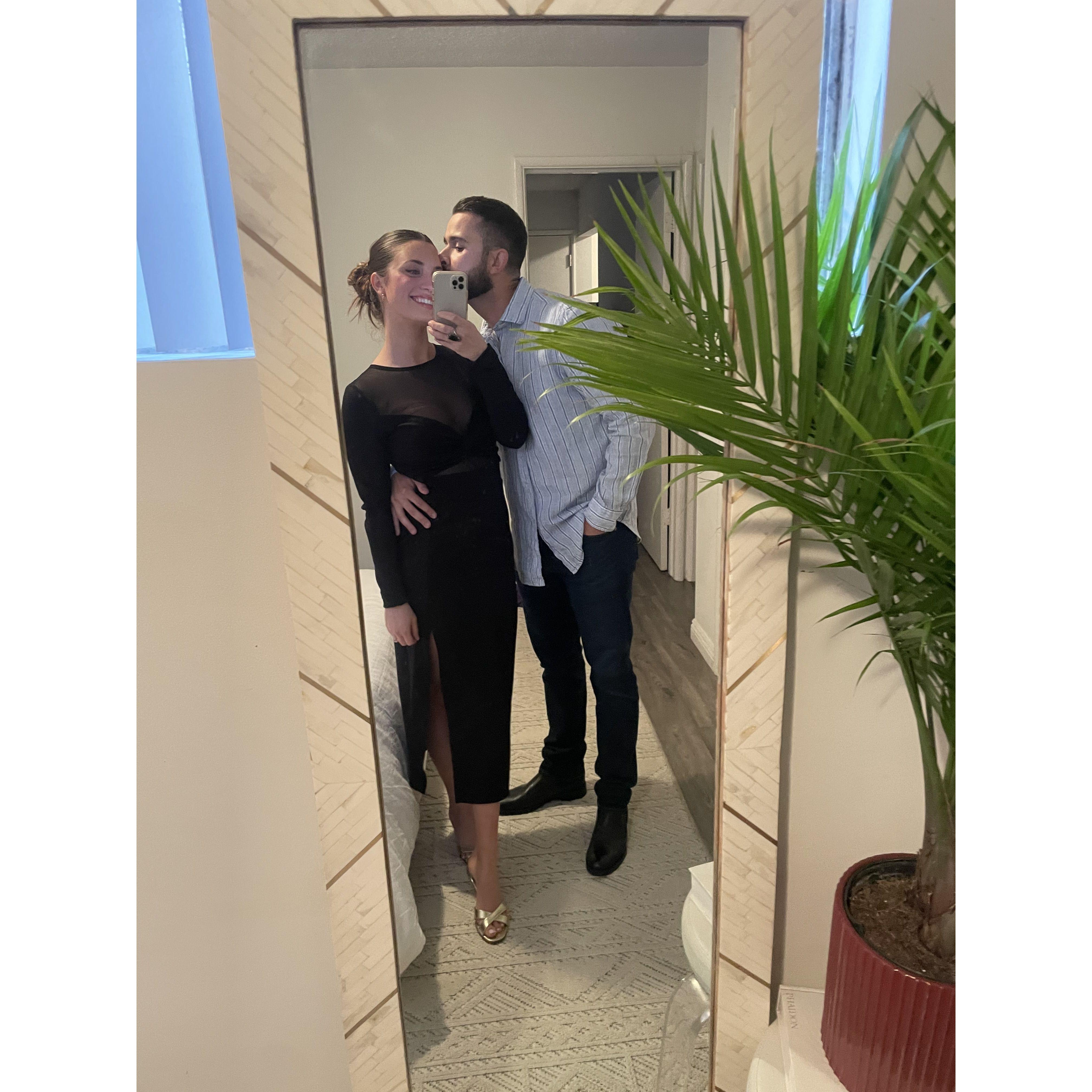 2024 - Date night celebrating 10 years together!