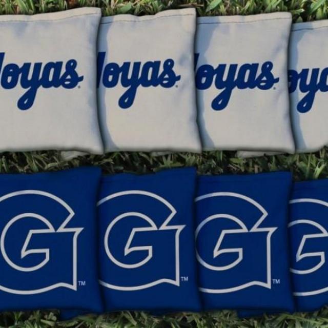 Georgetown University Cornhole Bags - set of 8
