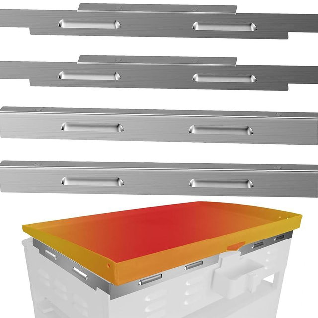 Upgraded Wind Guards for 28''XL Blackstone Griddle, Blackstone Griddle Accessories, Magnetic 430 Stainless Steel Wind Screens, Hold Heat, Protect Flame, Save Gas