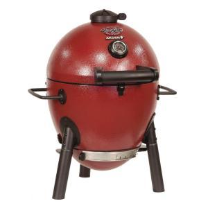 Akorn Kamado Kooker Jr. Charcoal Grill in Red