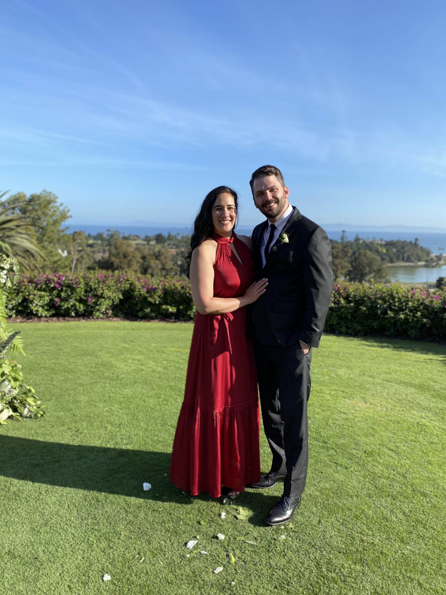 First wedding of 2022 celebrating Ben & Erin in Santa Barbara!
