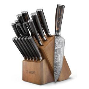 YATOSHI - Gourmet Knife Block Set, 10-Piece