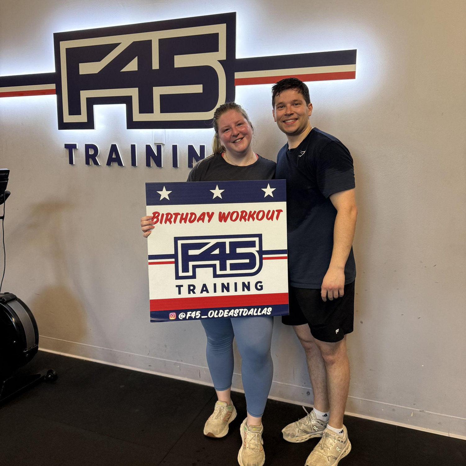 August 2025 - Started off Mollie's 26th birthday at our favorite gym, F45!