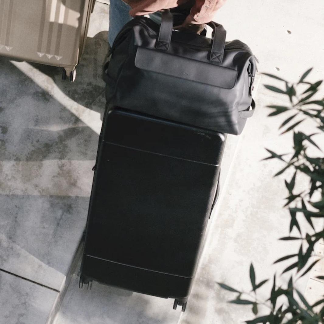 Hue Trunk Luggage: Black
