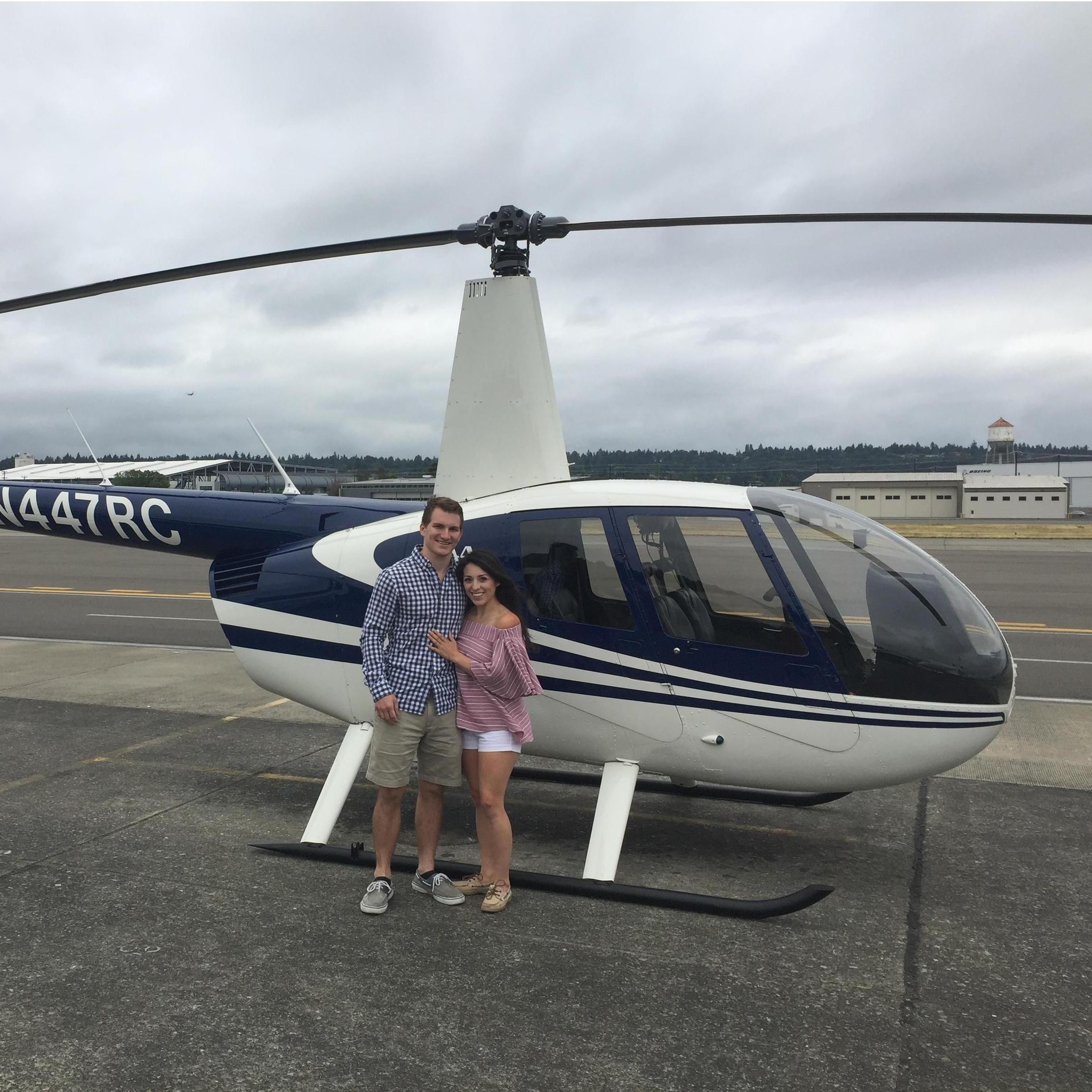 Helicopter rides
Seattle 2017