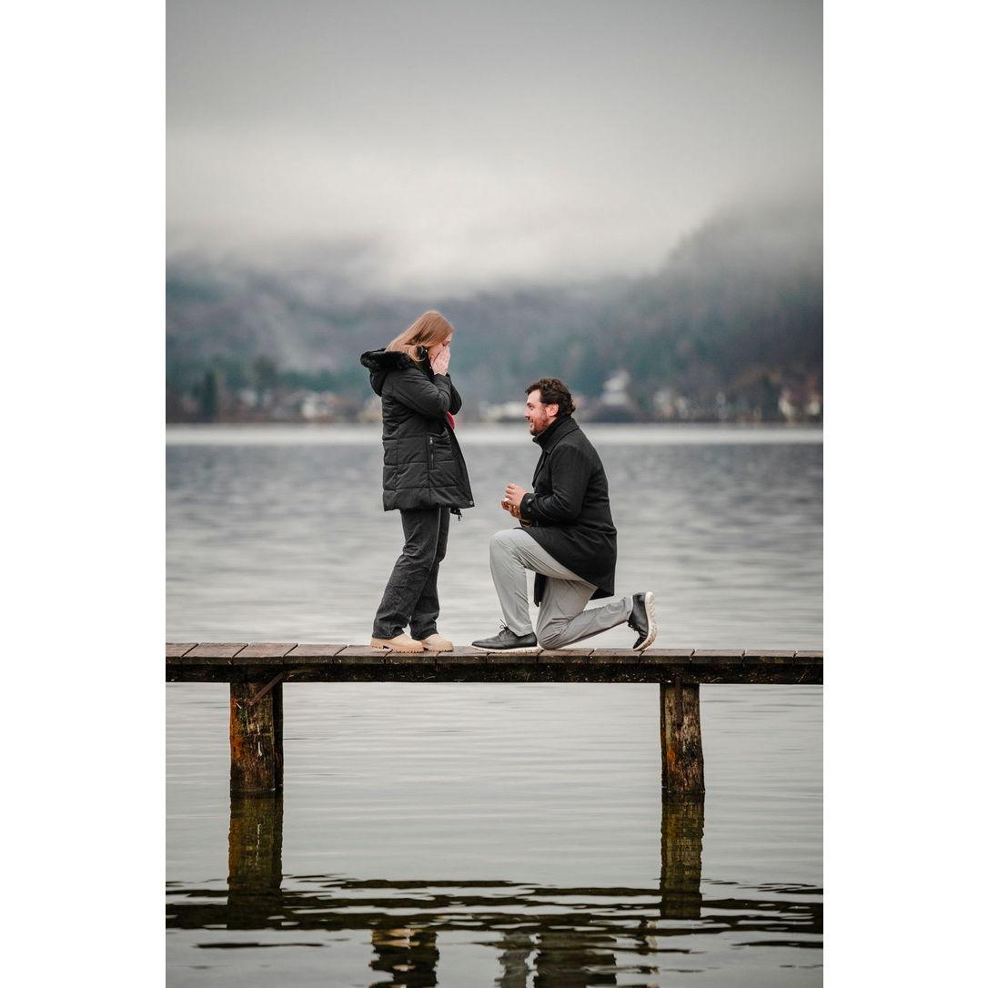 She said yes!