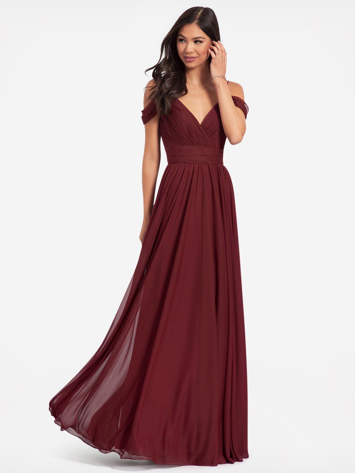 cold shoulder long dresses for wedding