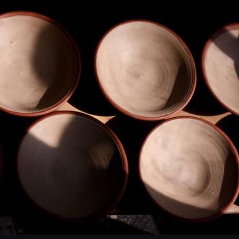 Custom dinner plates from Twig Earthgoods