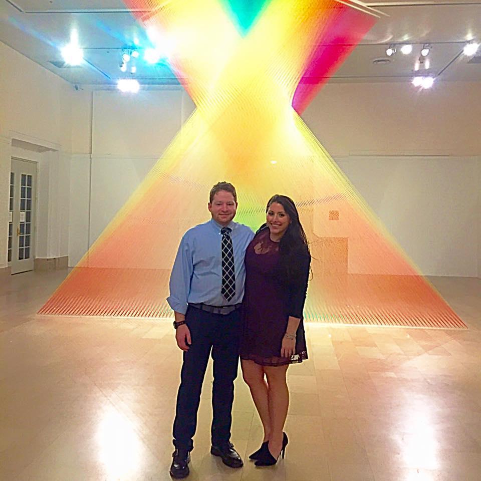 Business school party at Newark Museum