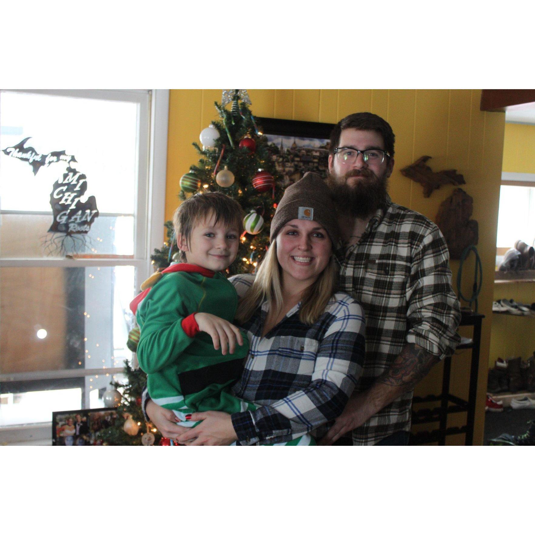 Our first Christmas in our first home together!
