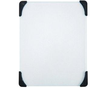 Farberware 12-inch x 15-inch Glass Cutting Board with Black Non-Slip Corners