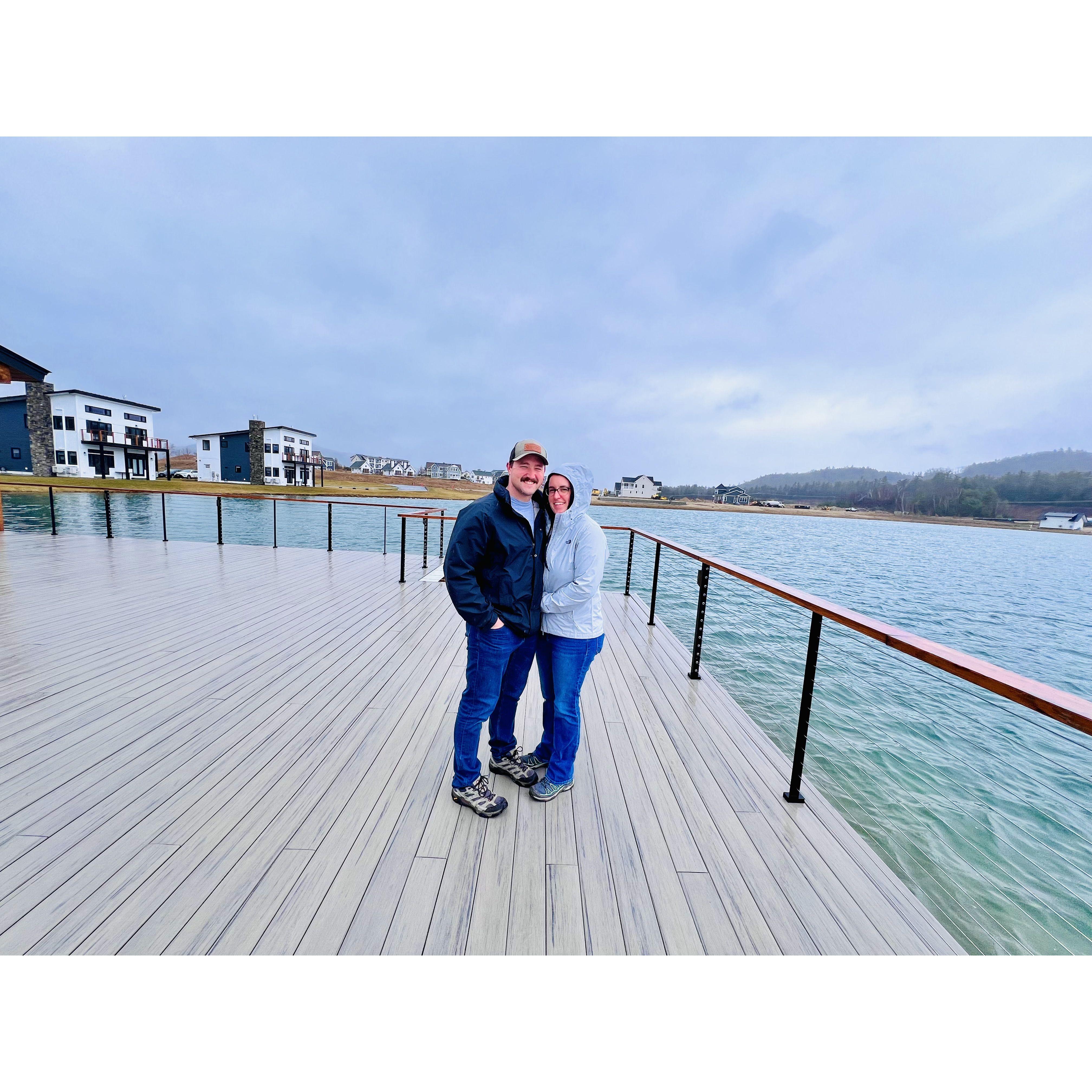 Picking out our wedding venue :)