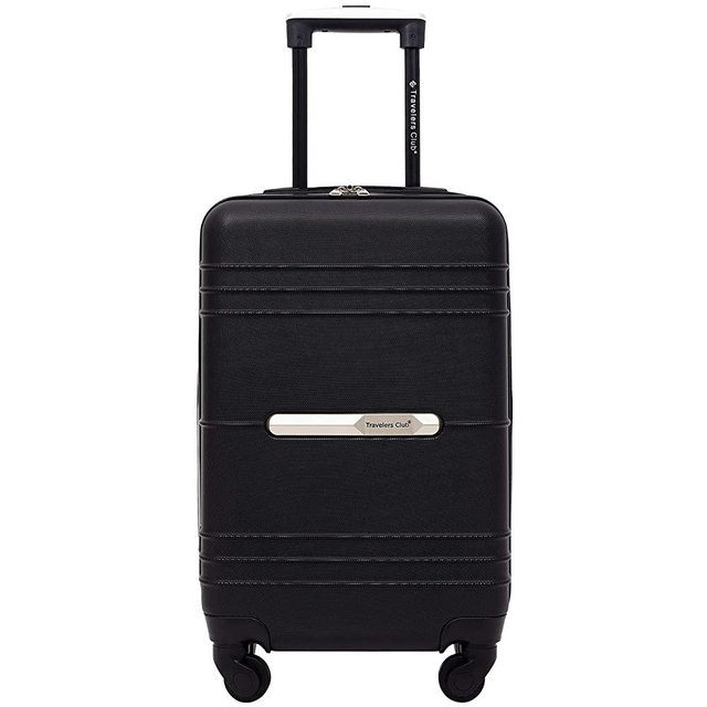 Travelers Club 20" Richmond Spinner Carry-On Luggage, Black, 20 Inch