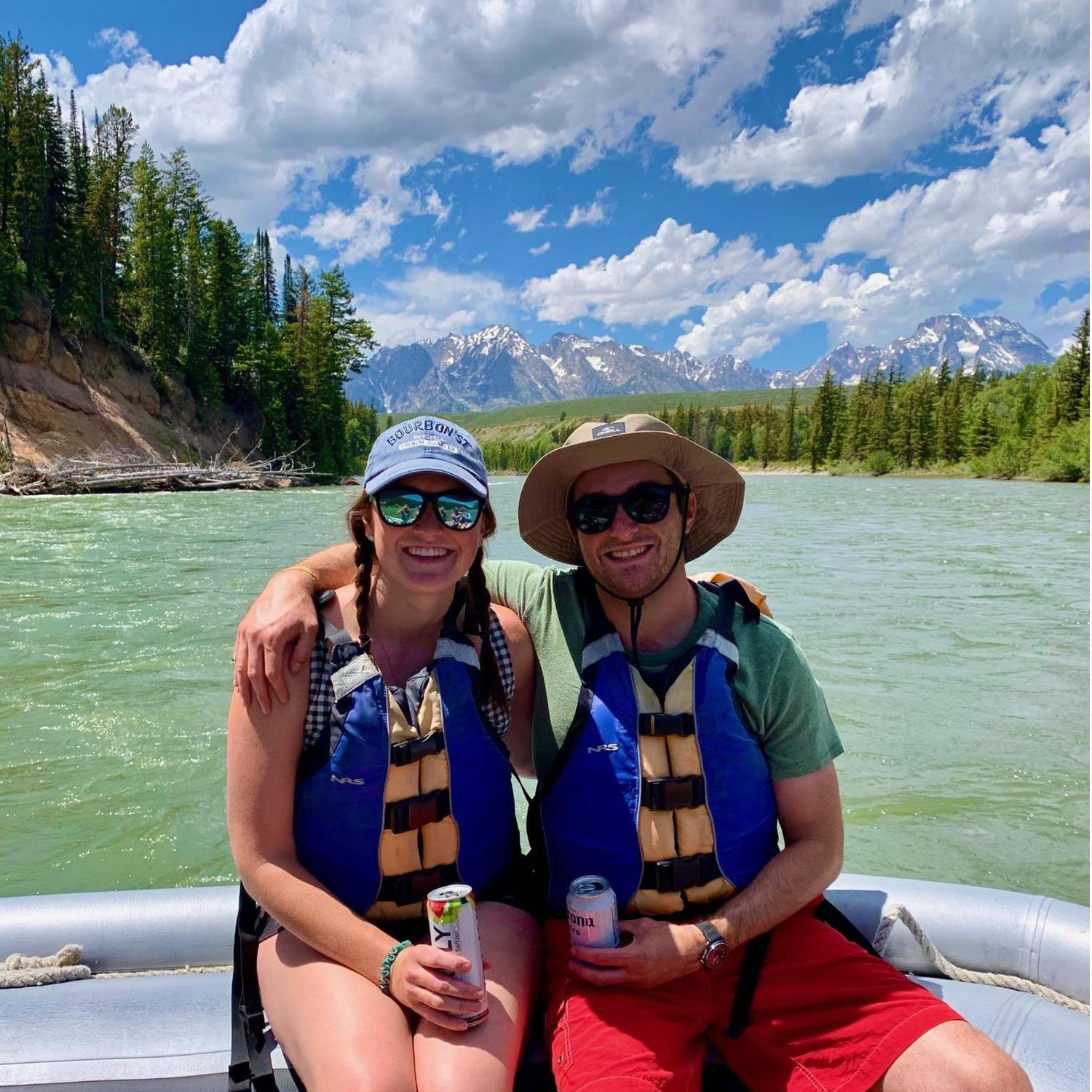 Rafting in Grand Teton National park