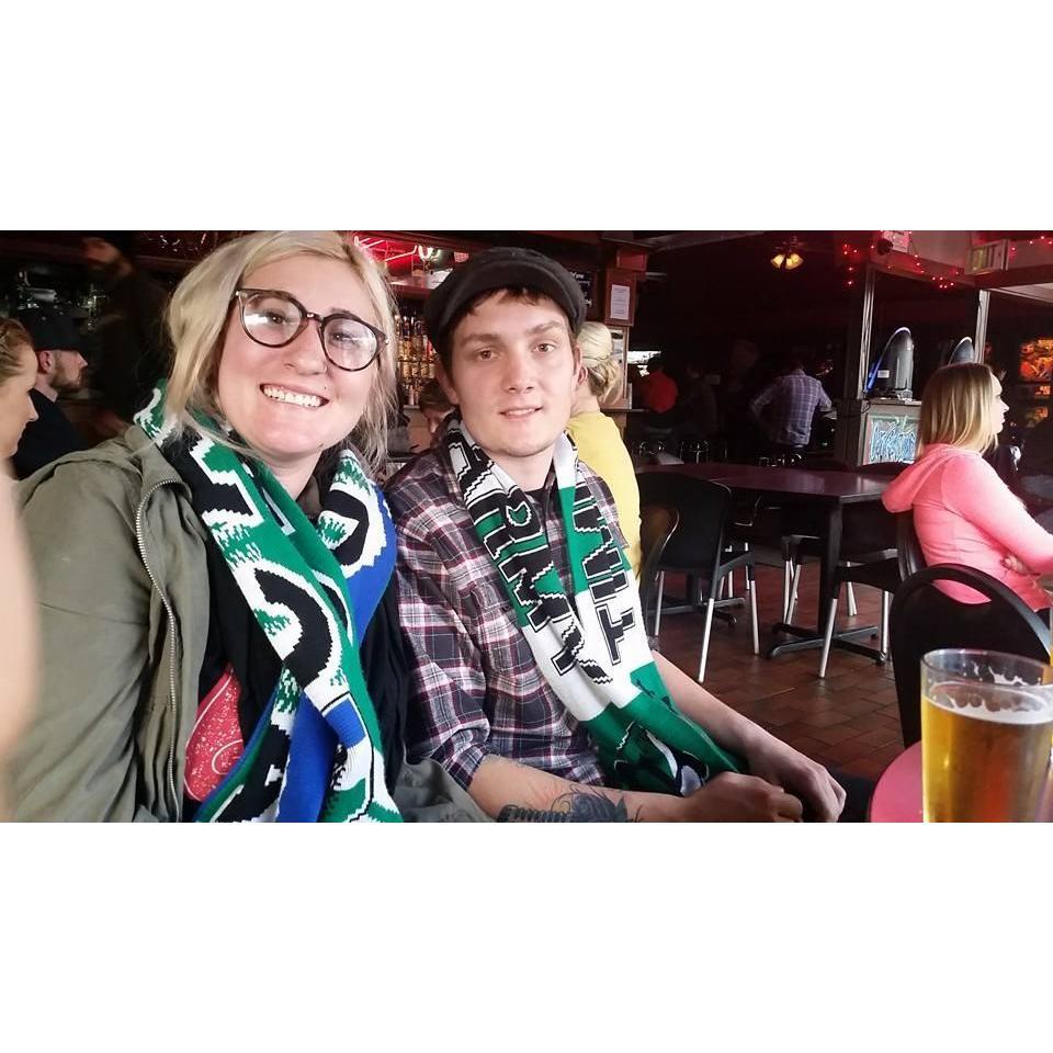 On our funnest trip in Portland