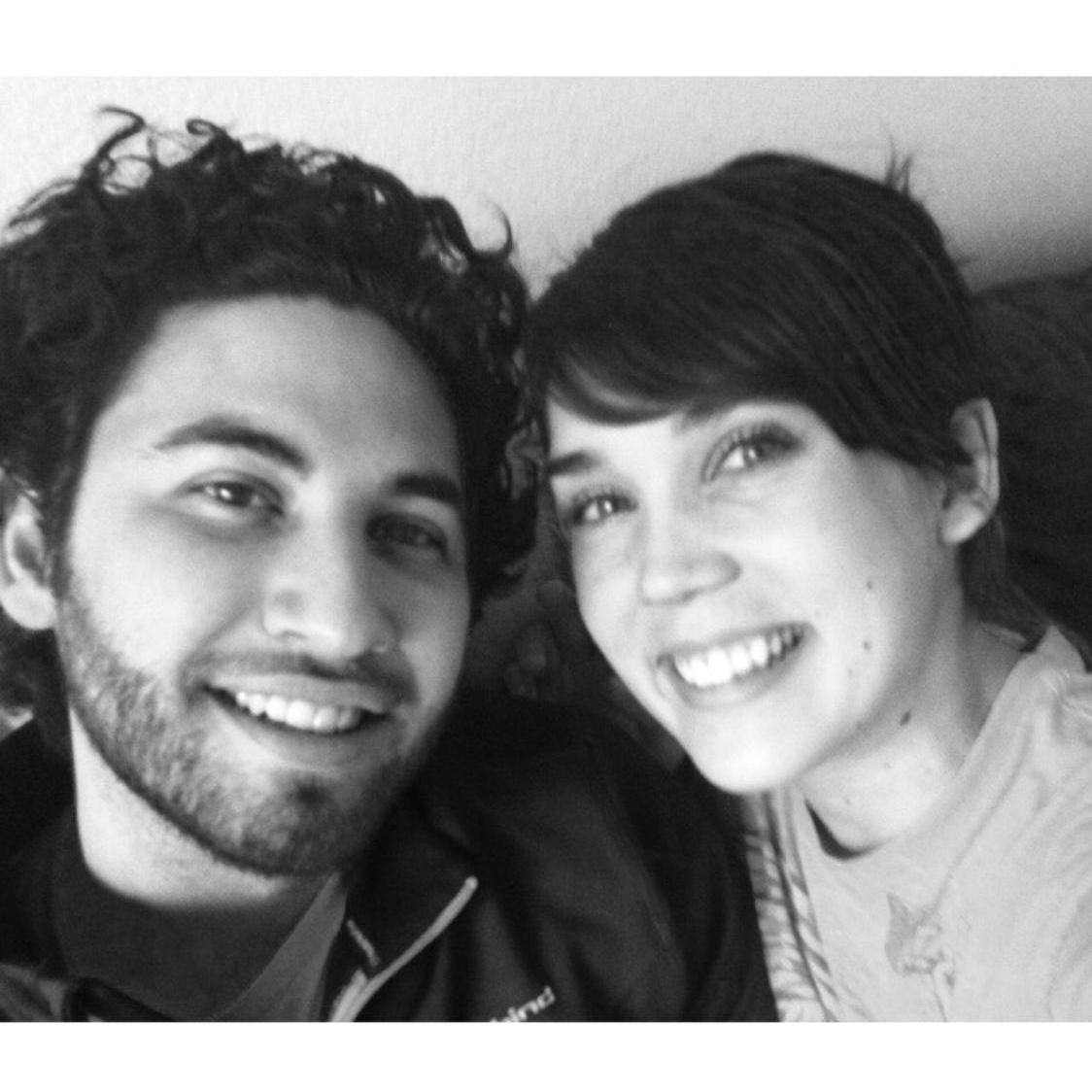 Young and in love - one of our 1st photos together