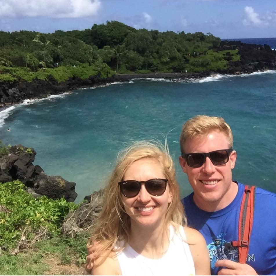 Black sand beach