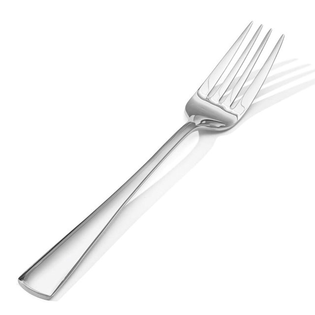KINGSTONE 12 Piece Dinner Forks Set, 18/10 Stainless Steel Forks, Silver Food Grade Fork Set of 12, Metal Forks for Home, Kitchen, Weddings, Parties or Restaurant, Dishwasher Safe-8.18inches