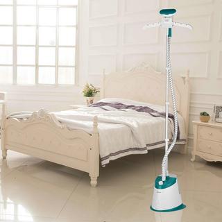 Performance Series Single-Bar Garment Steamer With 360 Swivel Folding Hanger and Durable Woven Hose