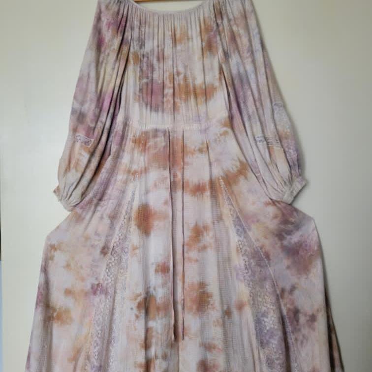 My artist redid this challenging piece for me and tried a few other ideas to work with it. This process took a bit and I was scared it may not turn out again and I would be left with no dress at all.