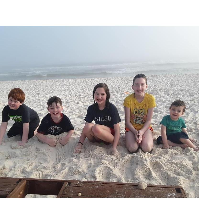 Our first beach trip with the kids! ❤️
