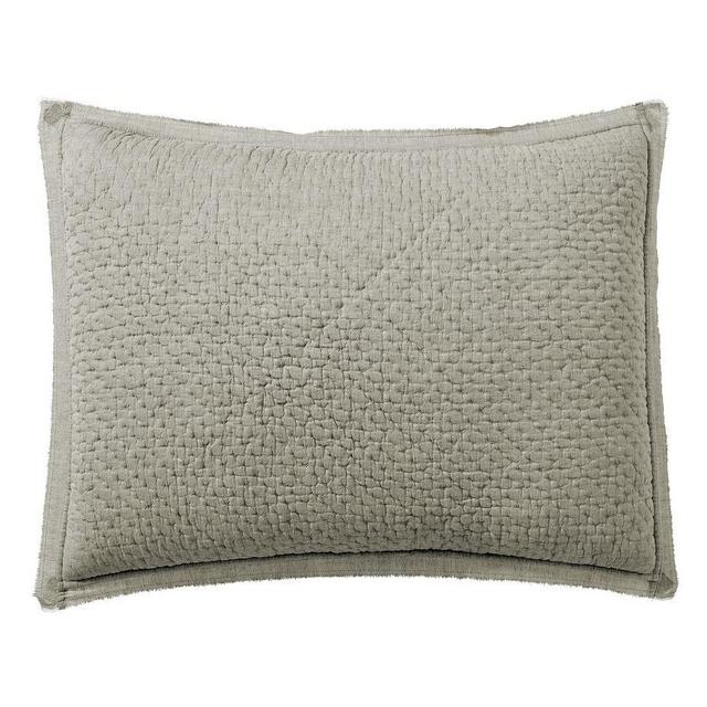 Eucalyptus Cotton Melange Quilted Sham, Standard