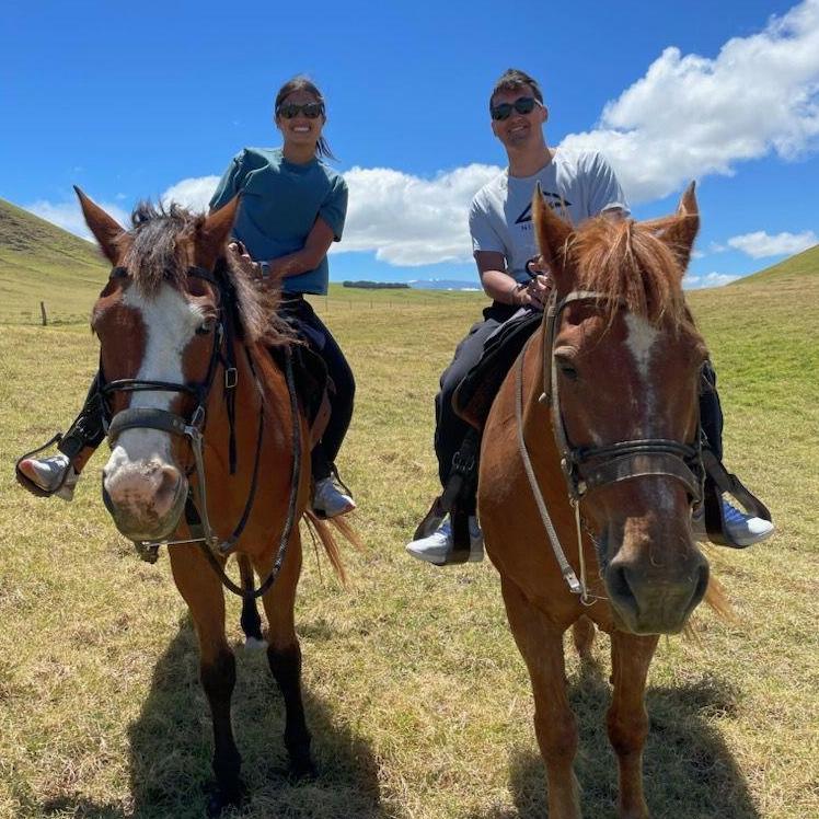 Horseback riding on big island