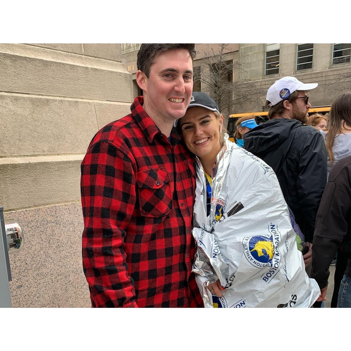 Right after the Boston Marathon in 2022