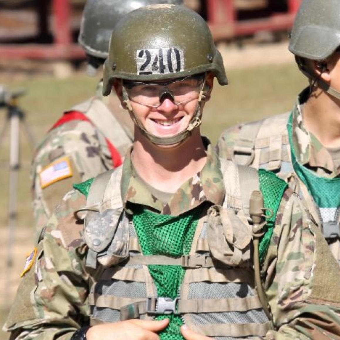 The first picture while Weston was in basic! Oh the tears that flowed.