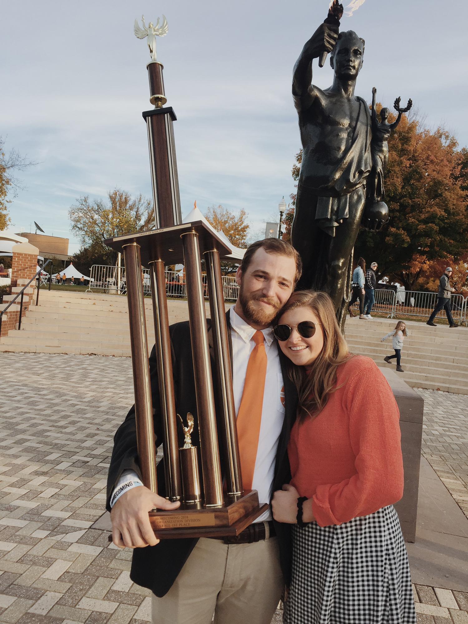 The day we won homecoming and became “official”!