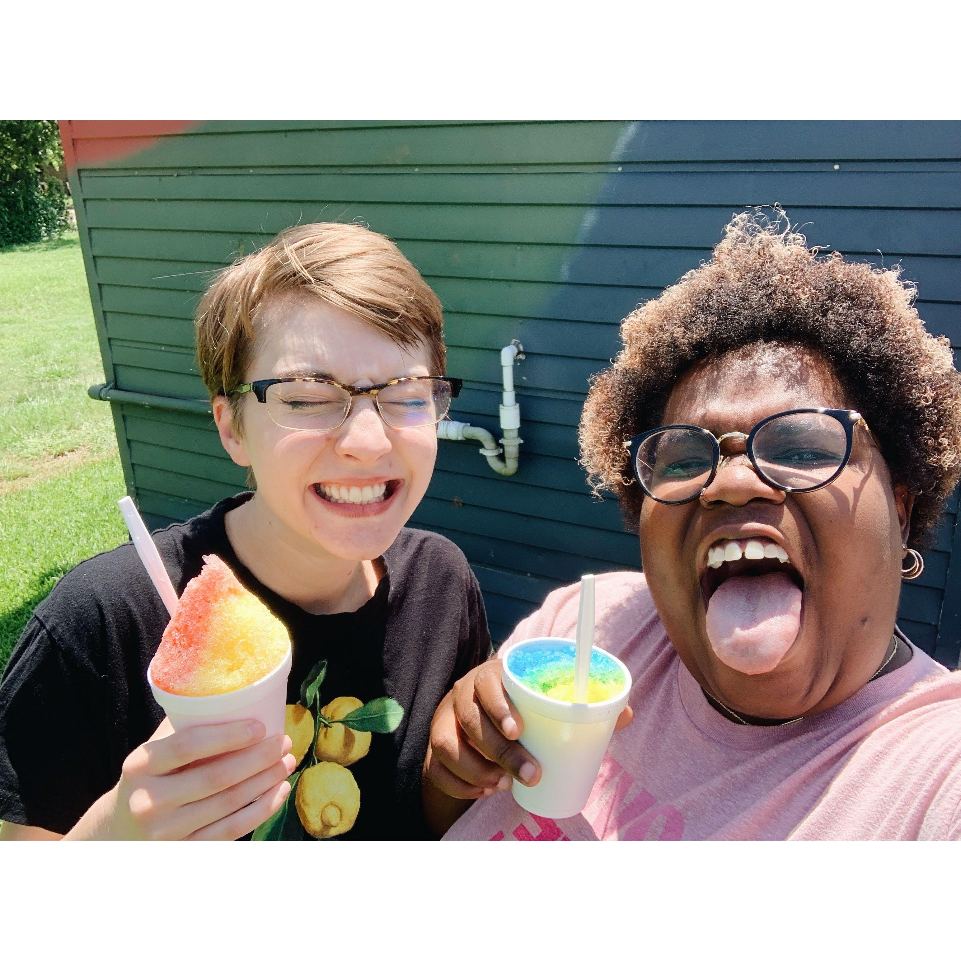 Taking Sorsha home to meet my crazy crew of a family!