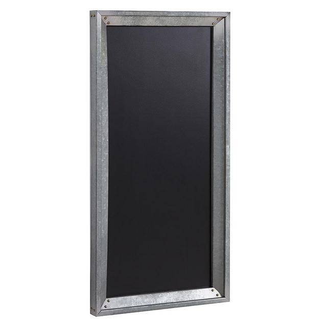Galvanized & Light Wood Modular Wall System- Chalkboard