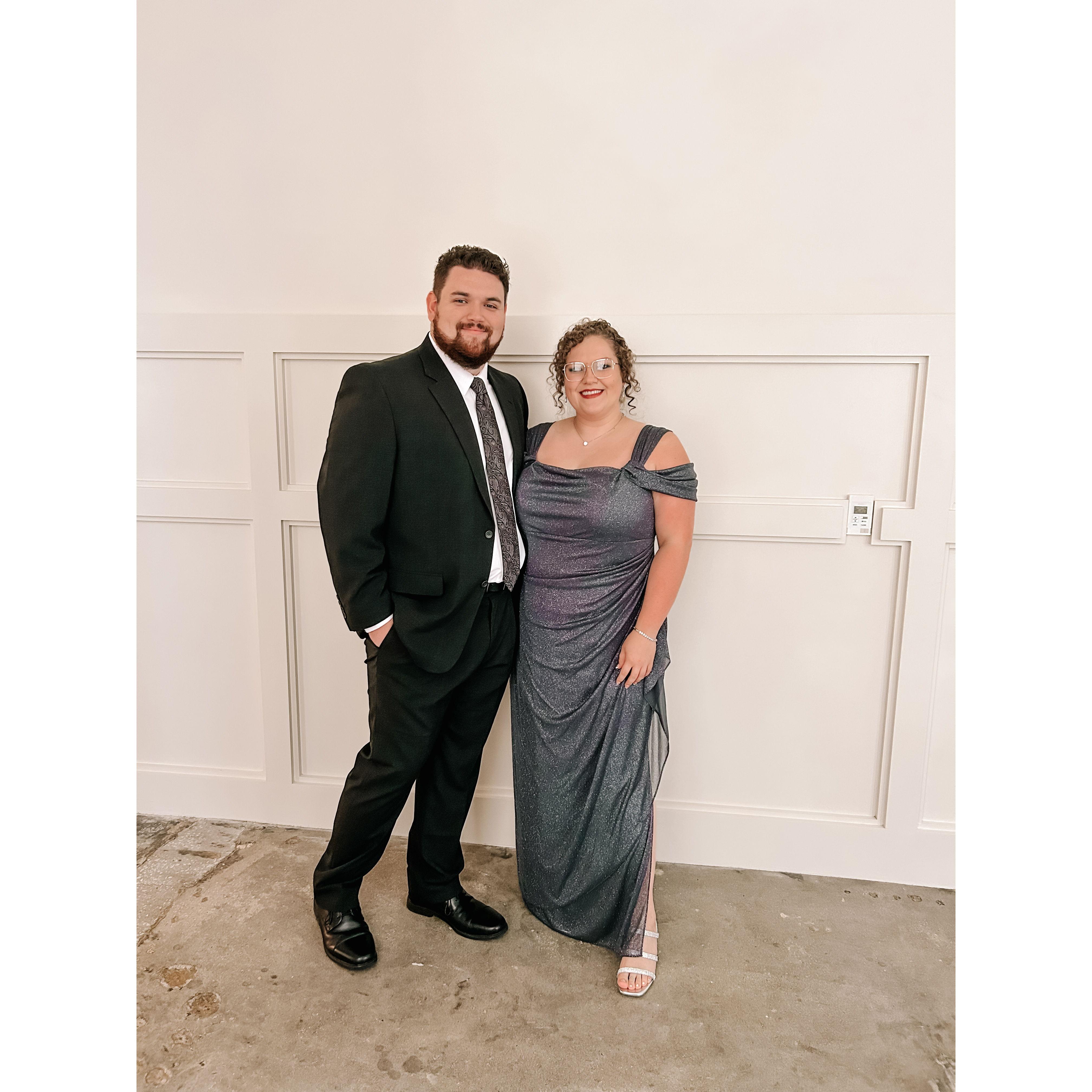 Danced the night away at Lindsey's cousin's wedding!