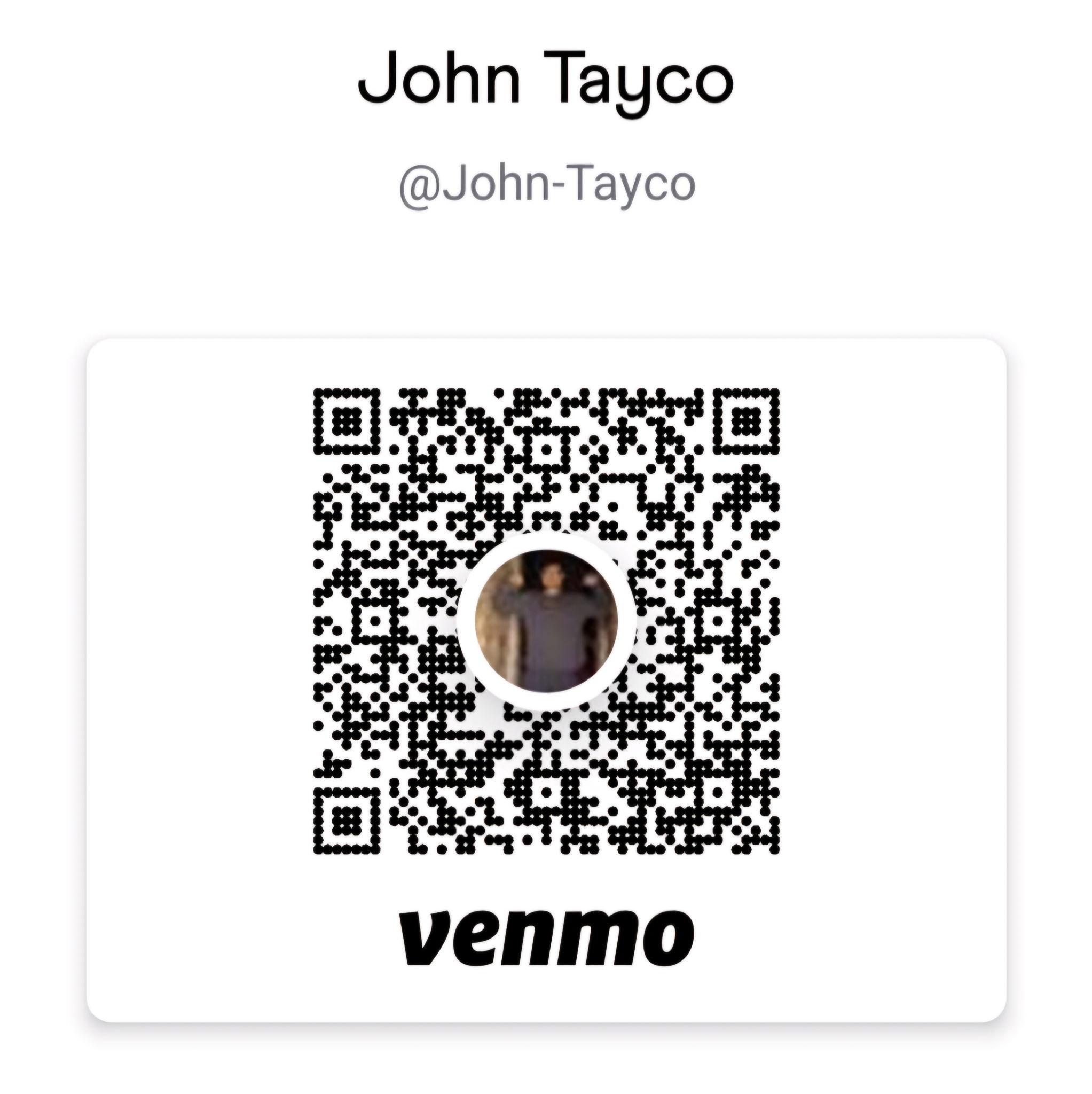 2.Scan QR code/ Picture of Venmo icon