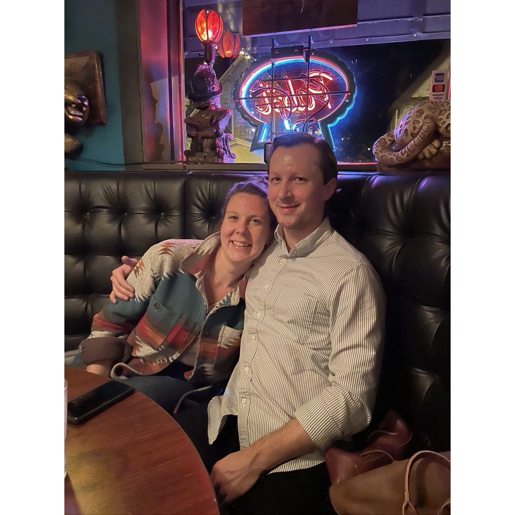 Celebrating Stacey's birthday