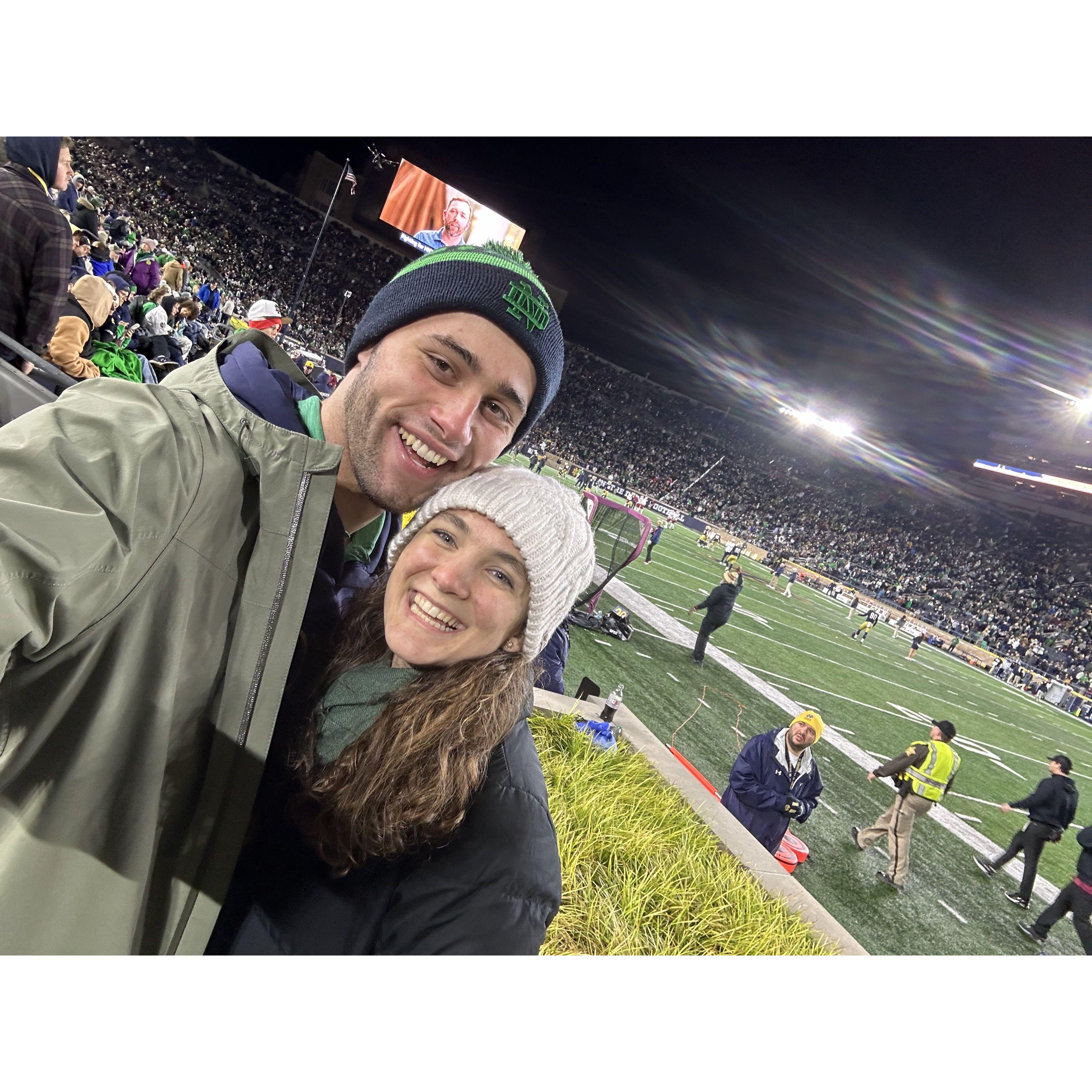 Go Irish!