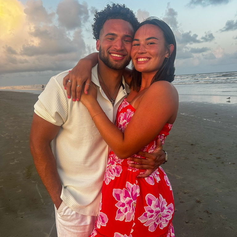 First family beach vacation