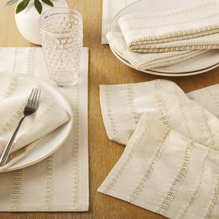 Leno Weave Cloth Napkin, Set of 4
