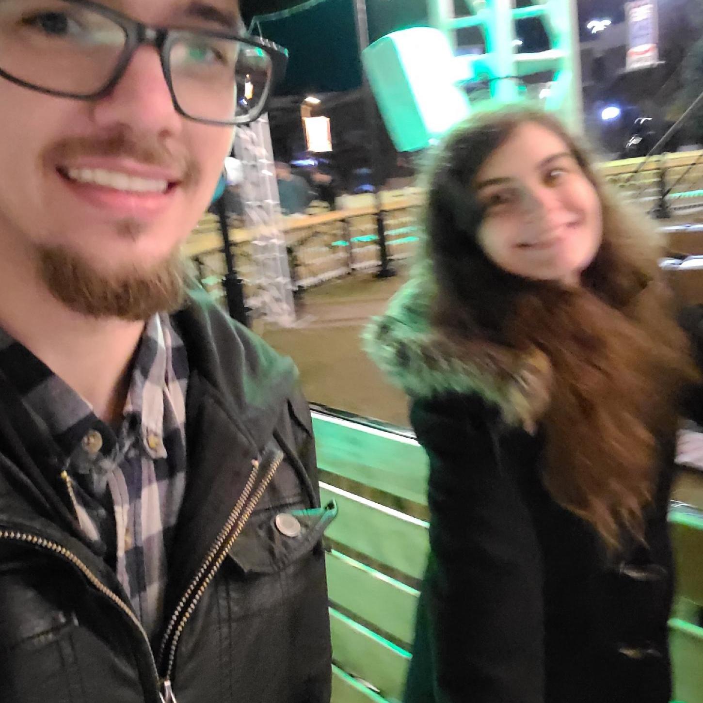 8th date! Jack took Jennifer ice skating. She clung onto him nearly the entire time.